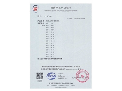 軸（zhóu）流式（shì）消防排煙風機HTF-I-11