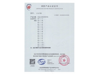 軸流式（shì）消防排煙風機（jī）HTF-I-11